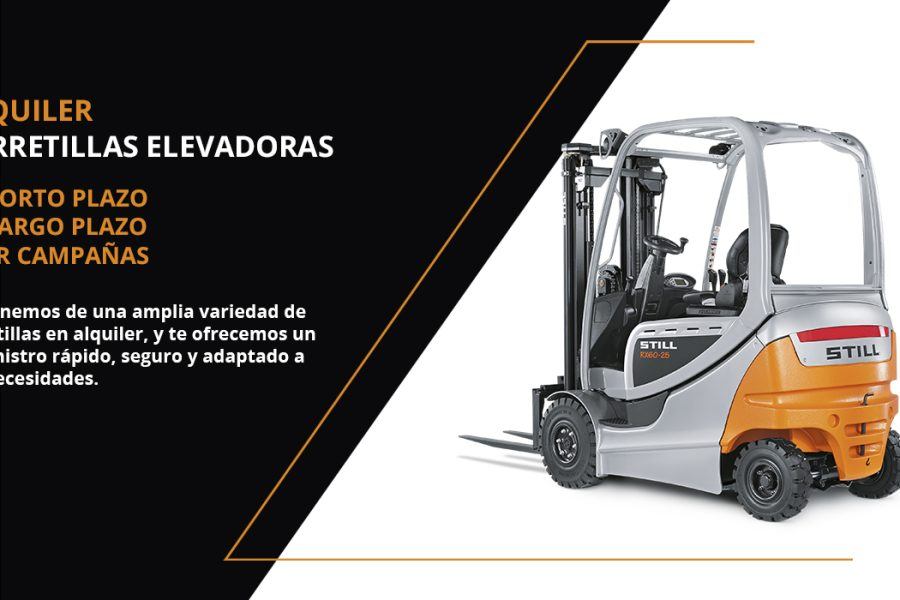 Ventajas del alquiler de carretillas elevadoras