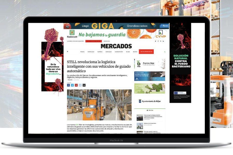 Noticia Vehículos de Guiado Automático (AGV) STILL