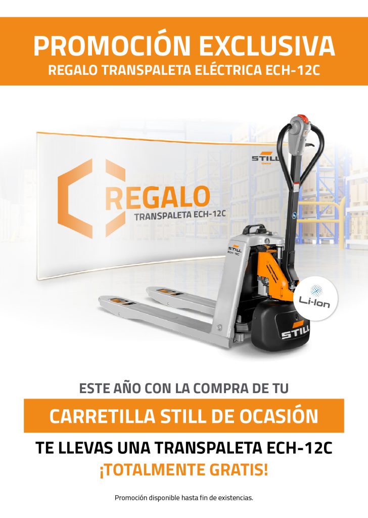 STILL VALENCIA Oferta Regalo Transpaleta